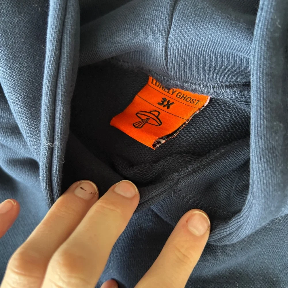 Lonely Ghost Hoodie - Picture 3 of 3